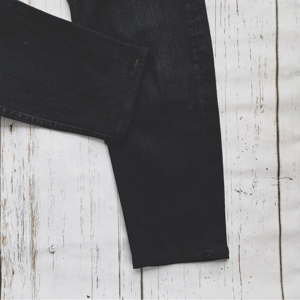 Rag & Bone Men’s Standard Issue Fit Extra Slim Black Skinny Jeans Size 32 - Picture 6 of 7